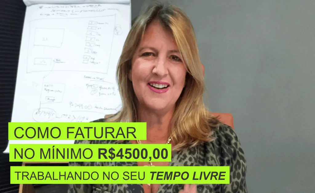 Como faturar no mínimo R$4500 no seu tempo livre