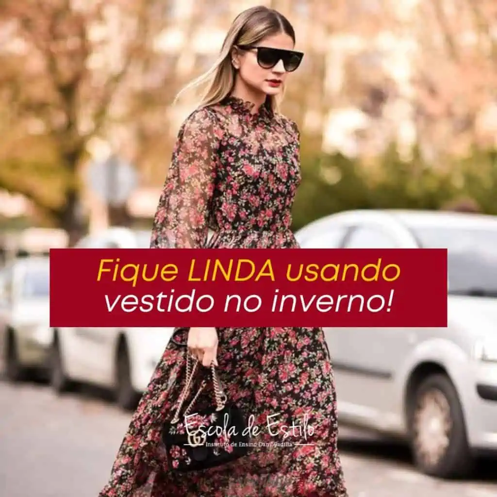 Vestido no inverno