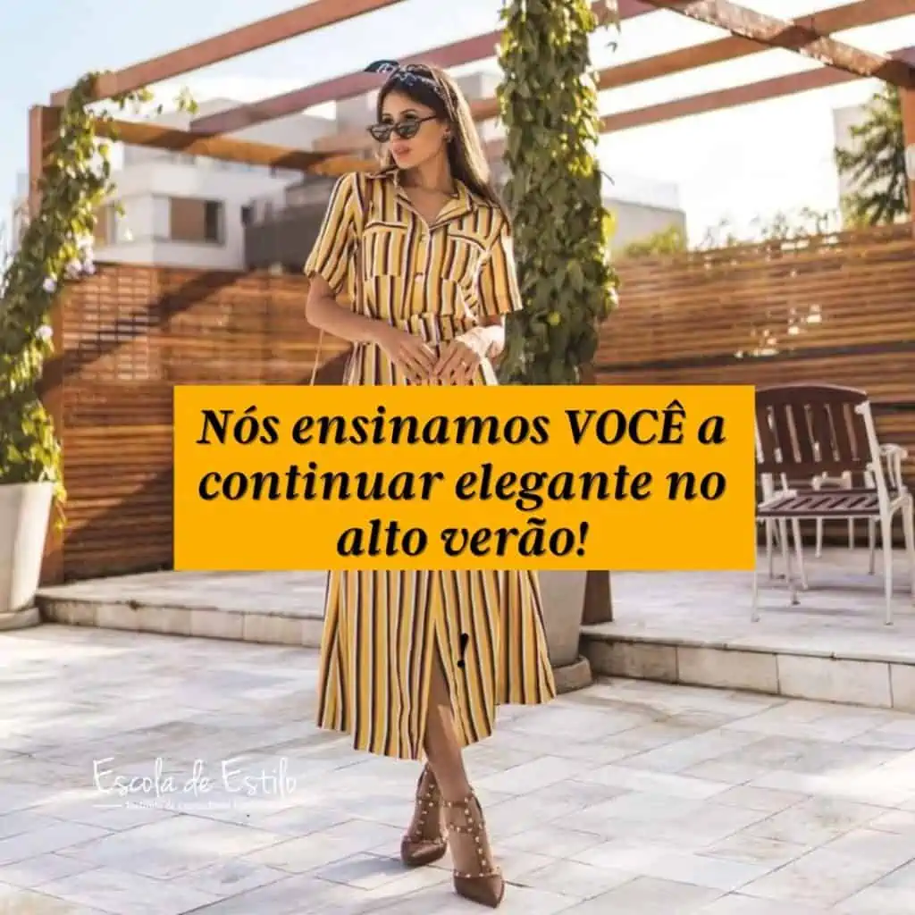 Elegante no verão