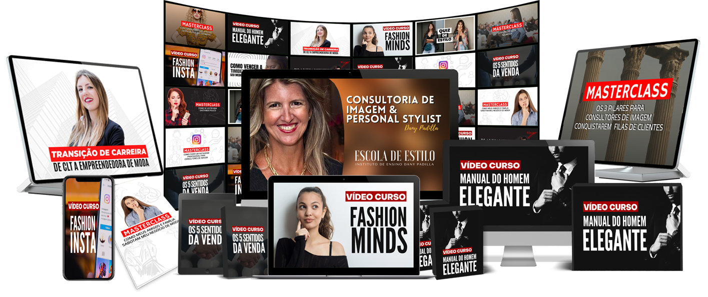 Todo o conteúdo da formação